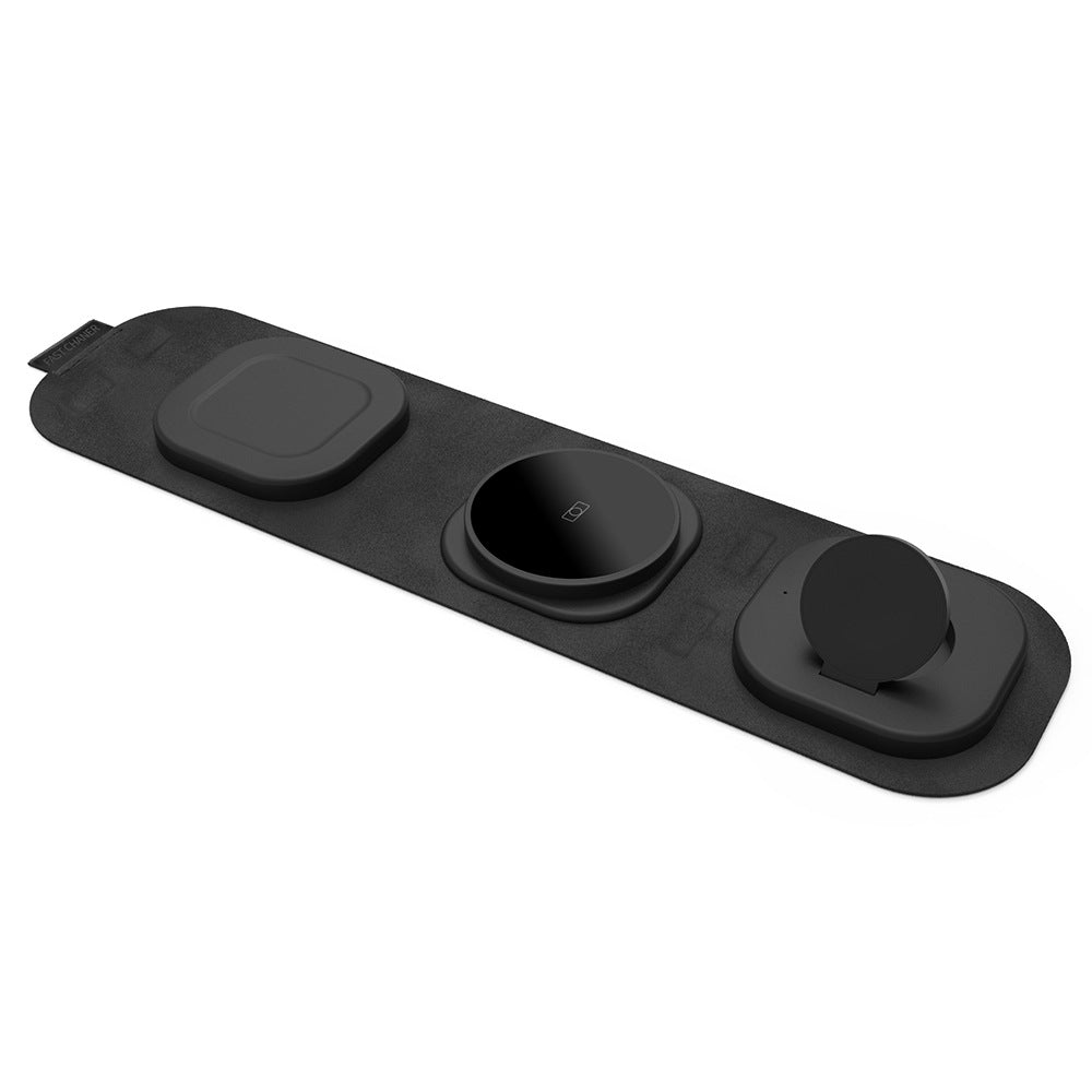 Caricatore Wireless 3 in 1 da Viaggio