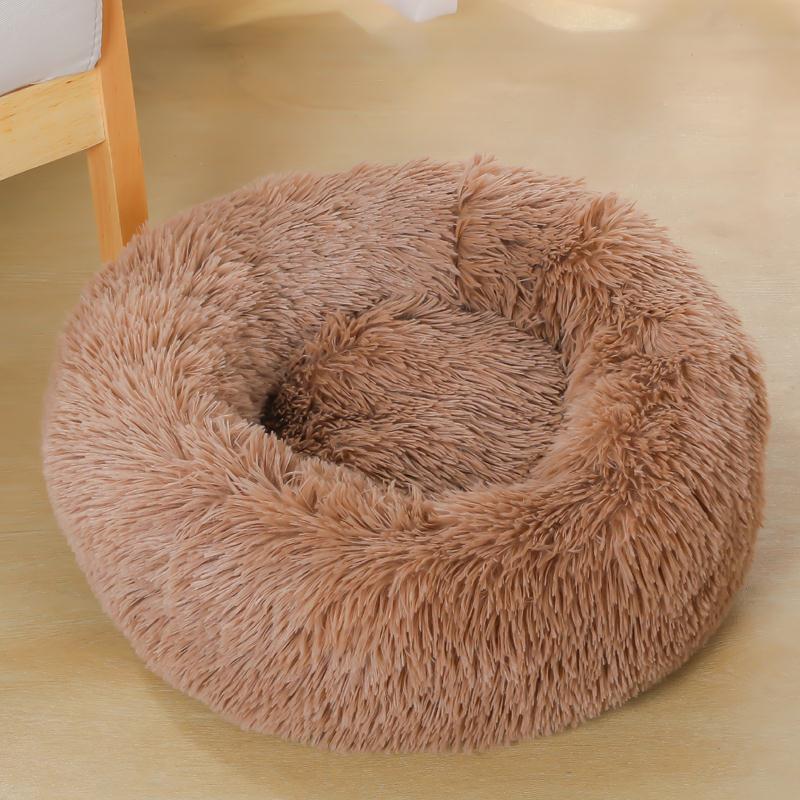 Warm Semi-enclosed Cat Bed Deep Sleep Nest