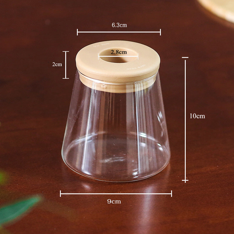 Aquabloom - Vaso autorrigante trasparente