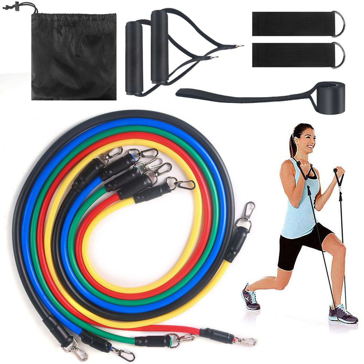 FlexGym™ – Kit Elastici per Allenamento Total Body