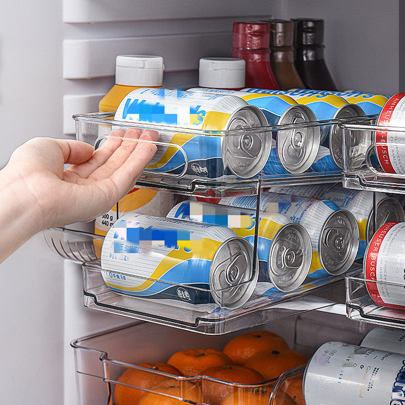 Organizer auto-scorrevole da frigo