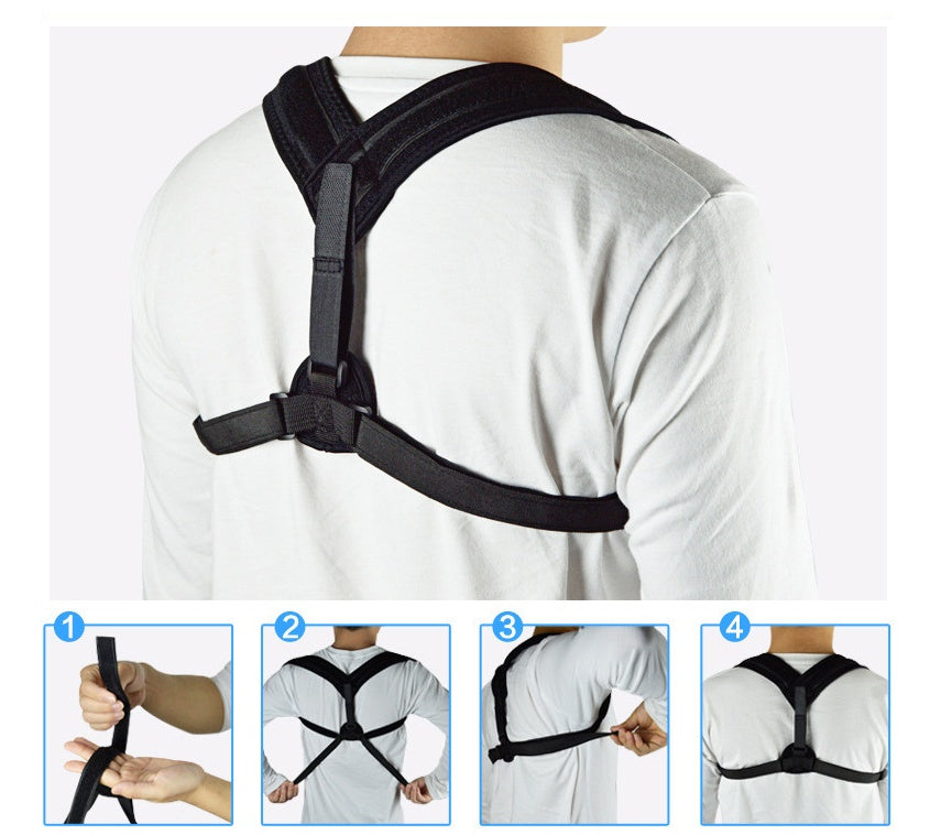 PostureMax™ – Correttore Posturale Completo Schiena & Clavicole