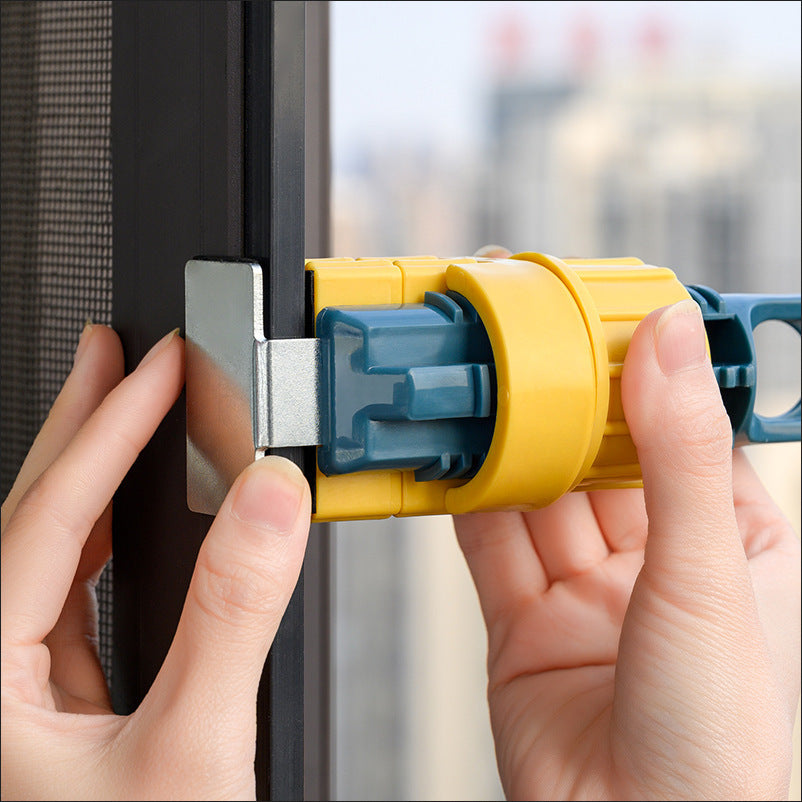 Rotating Snap-on Balcony Drying Rack Can Hang Windows