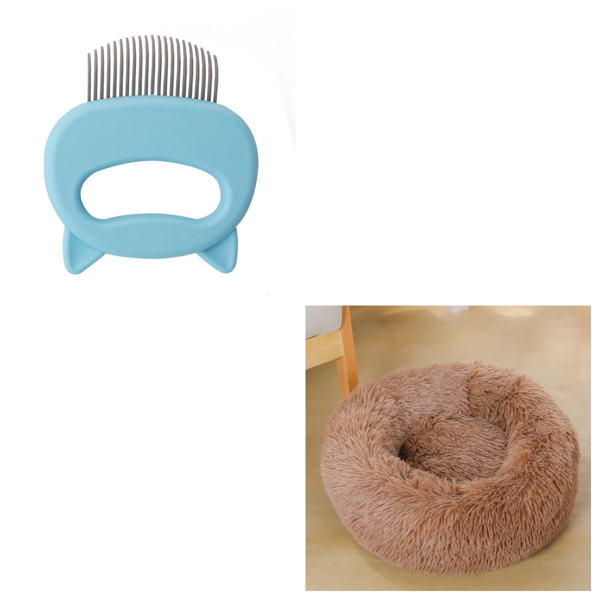 Warm Semi-enclosed Cat Bed Deep Sleep Nest
