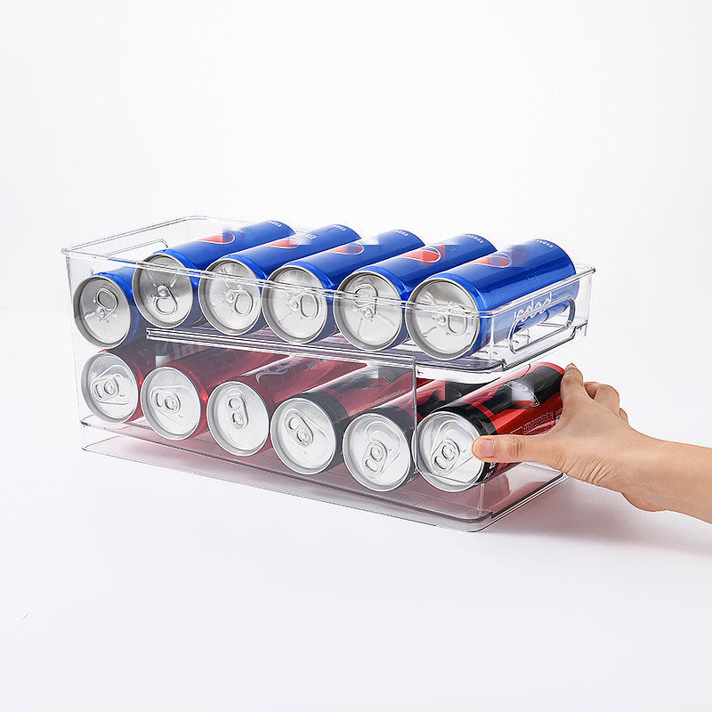Organizer auto-scorrevole da frigo