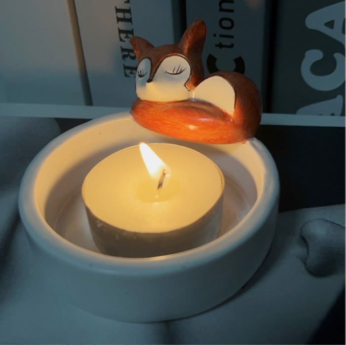 Kitty candlestick