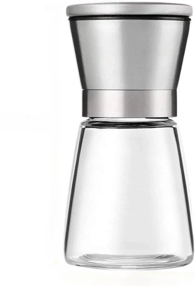 1/2pcs Manual Salt Pepper Grinder Pepper Grinder Salt Grinder Stainless Steel Salt and Pepper Shakers Kitchen Mills Accessories