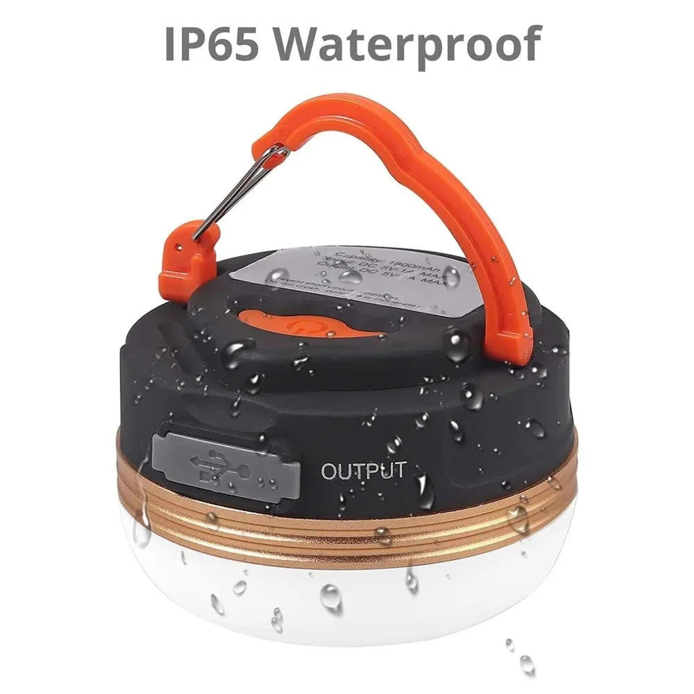 LED Lantern Portable Camping Light 3 Lighting Modes Camplights Hanging Outdoor Tent Home Emergency Lamp with Magnet