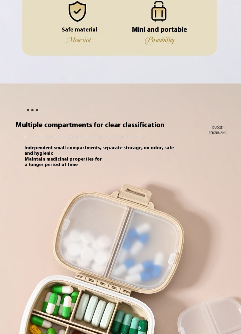 TravelPill - Organizer Farmaci Compatto