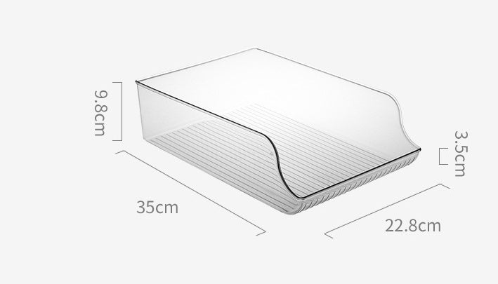 Organizer auto-scorrevole da frigo