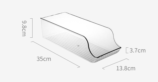 Organizer auto-scorrevole da frigo