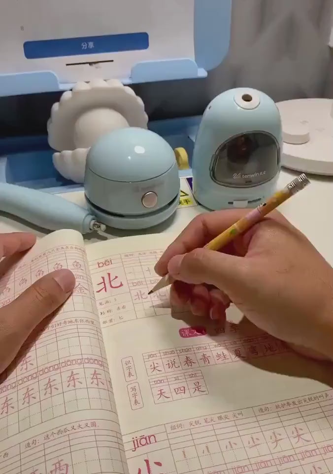 Electric Pencil Sharpener Eraser Table