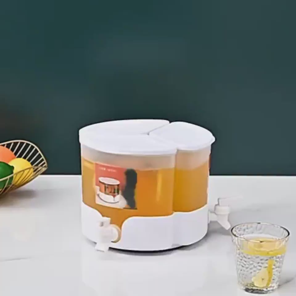 Large-capacity Rotating Cold Water Bottle